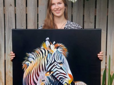 Zebra Painting