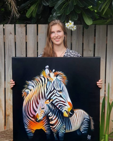 Zebra Painting